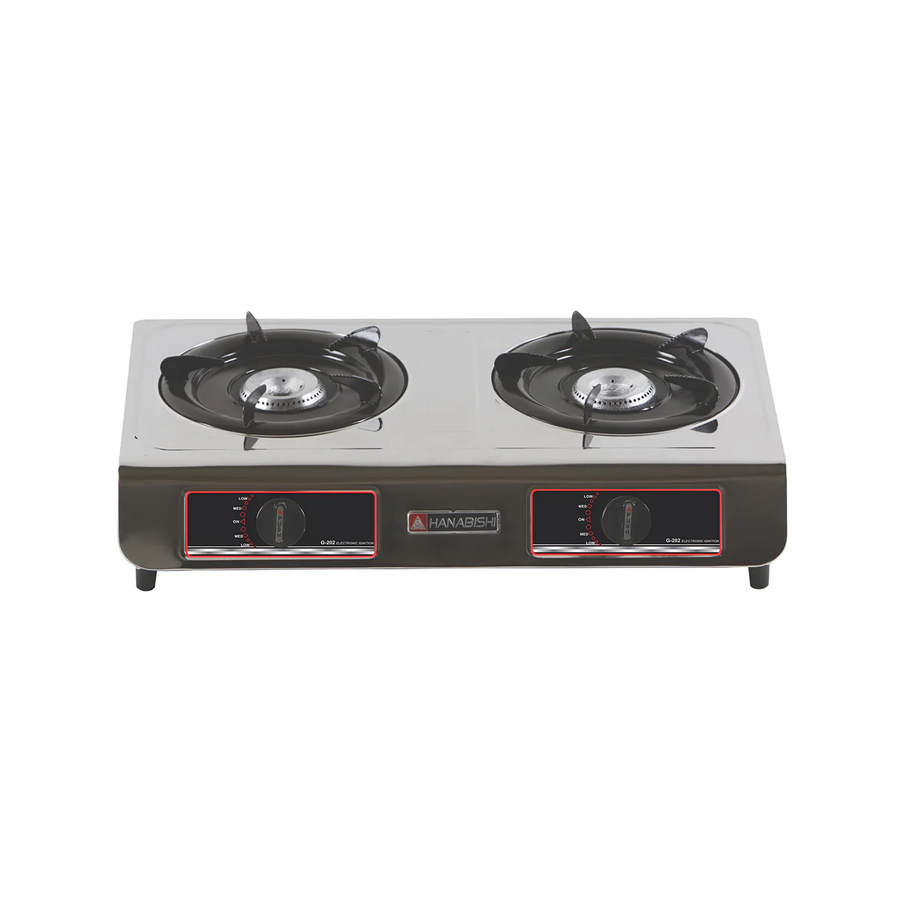 Hanabishi Double Burner Gas Stove G-202