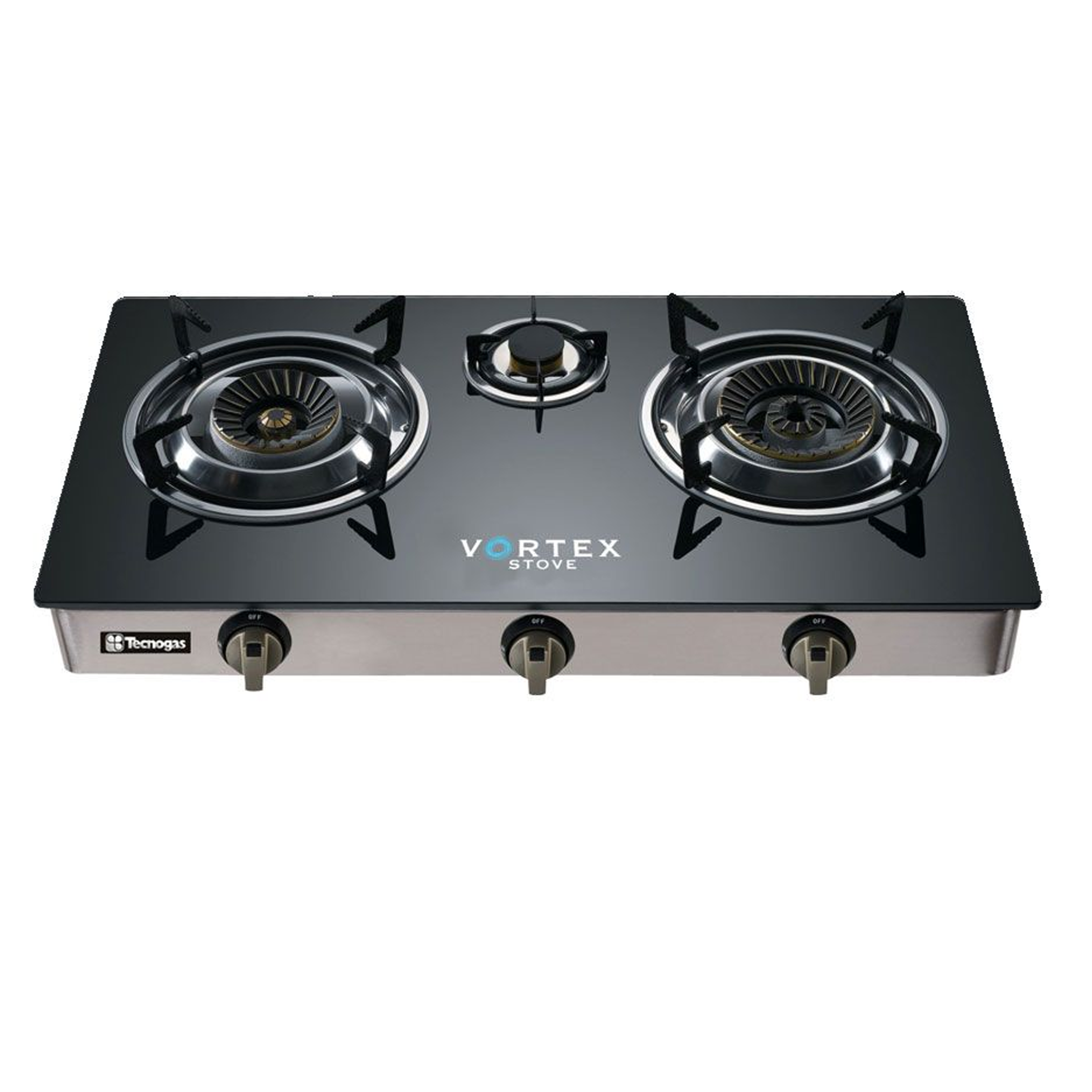 Tecnogas 3 Gas Burners Stove-GS300BCSS