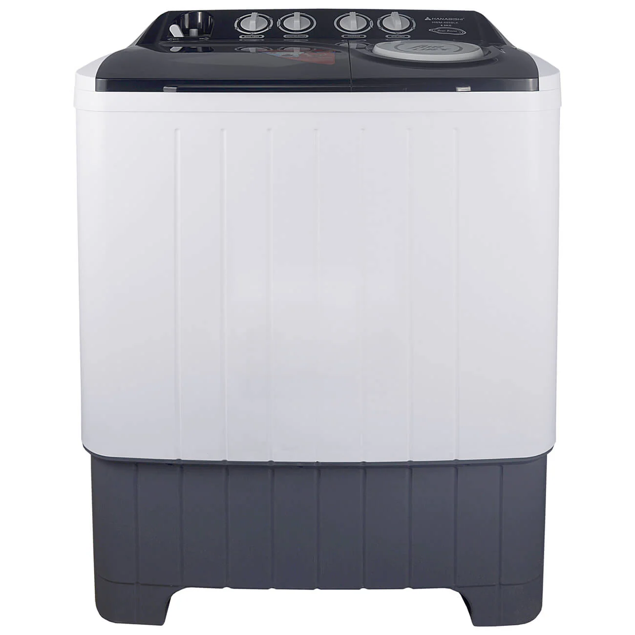 Hanabishi 8.5kg Twin Tub Washing Machine HWM485BLK