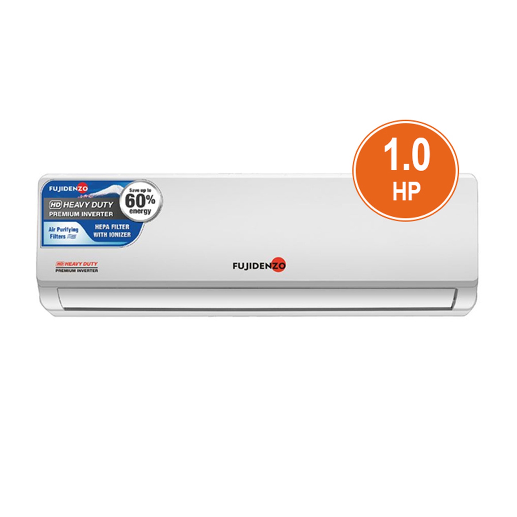 Fujidenzo 1.0HP Premium Inverter Split Type  Air Conditioner PIS100T IN